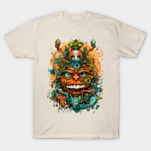 Modern Abstract Goblin - Creative Vision T-Shirt